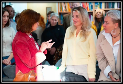 First minister Eluned Morgan meets Ukrainian Hub members in Cardiff